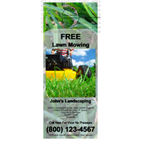 Mini Lawn Care Grass Door Hanger