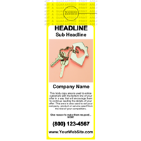 Real Estate Door Hanger Yellow