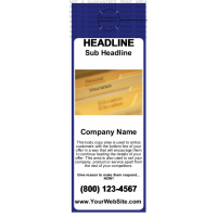 Insurance Door Hanger Blue