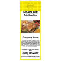 Food Door Hanger Yellow