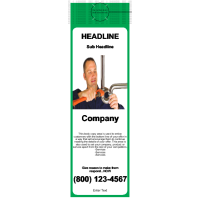 Plumbing Door Hanger Green