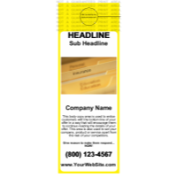 Insurance Door Hangers Yellow