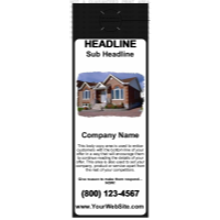 Mortgage Door Hanger Black