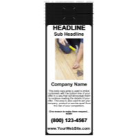 Home Improvement Door Hanger Black