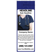 Medical Door Hanger Blue