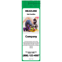 Health and Fitness Door Hanger Green