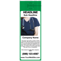 Medical Door Hanger Green