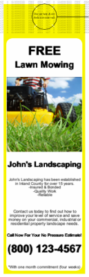 Lawncare Yellow 