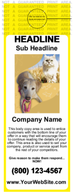 Pets Door Hanger Yellow