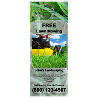 Lawn Care Door Hanger Grass Mini