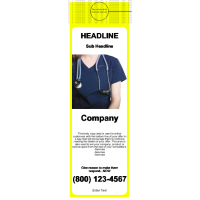 Medical Door Hanger Yellow