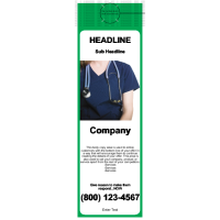 Medical Door Hanger Green