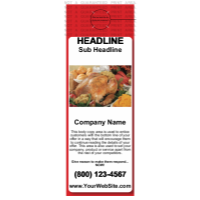 Food Door Hanger Red