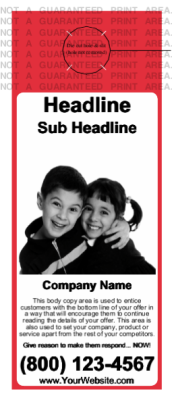 Childcare Door Hanger Red