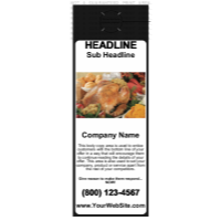 Food Door Hanger Black