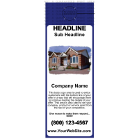 Mortgage Door Hanger Blue