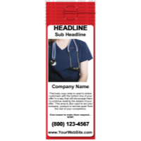 Medical Door Hanger Red