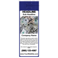 Business Door Hanger Blue