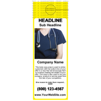 Medical Door Hanger Yellow